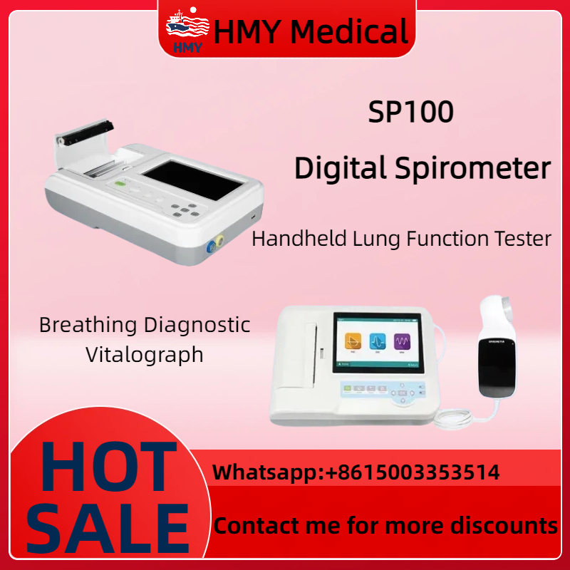 Портативный спирометр Contec S – обзор и цена Spirometer Lung Function
