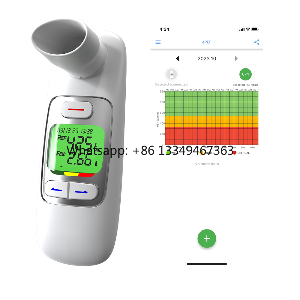 Портативный цифровой спирометр – обзор и цена Spirometer Lung Function